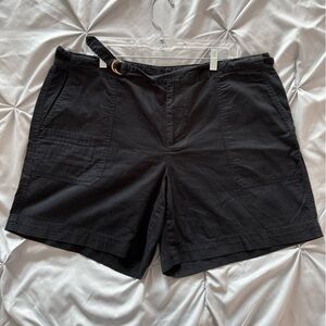 Lauren Ralph Lauren Women's Black Shorts Size 16